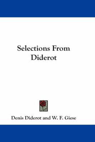 Selections from Diderot