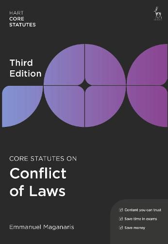 Cover image for Core Statutes on Conflict of Laws