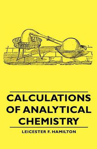 Cover image for Calculations of Analytical Chemistry