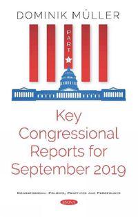 Cover image for Key Congressional Reports for September 2019: Part I