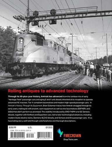 Cover image for Amtrak's History Through It's Equipment