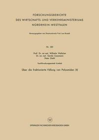 Cover image for UEber Die Fraktionierte Fallung Von Polyamiden (II)