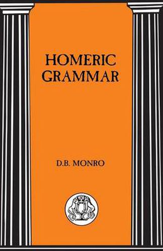 Cover image for Homeric Grammar