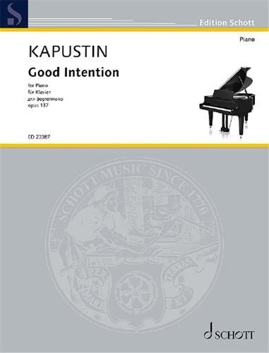 Cover image for Good Intention Op. 137 for Piano Solo