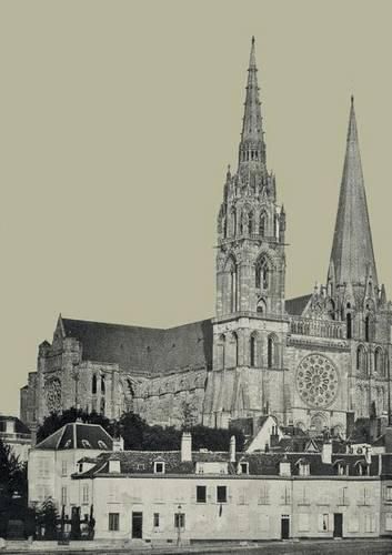 Carnet Blanc, Cathedrale de Chartres: Cathedrale de Chartres