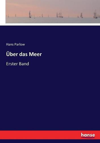 Cover image for UEber das Meer: Erster Band