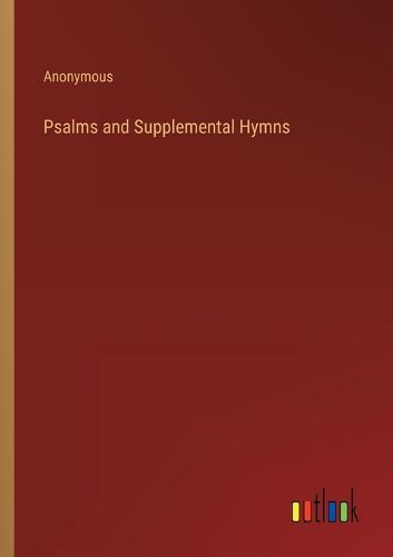 Cover image for Psalms and Supplemental Hymns