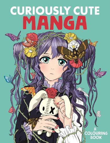 Cover image for Curiously Cute Manga: A Colouring Book