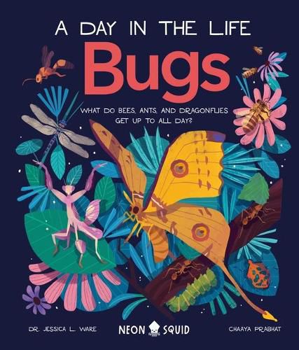 Cover image for Bugs (a Day in the Life): What Do Bees, Ants, and Dragonflies Get Up to All Day?