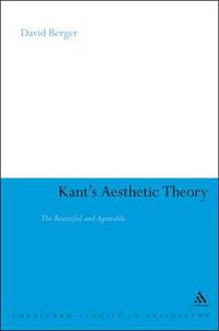 Cover image for Kant's Aesthetic Theory: The Beautiful and Agreeable