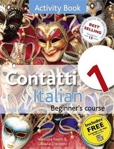 Cover image for Contatti 1 Italian Beginner's Course 3rd Edition: Activity Book