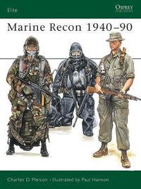 Cover image for Marine Recon 1940-90