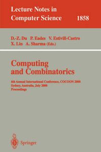 Cover image for Computing and Combinatorics: First Annual International Conference, COCOON '95, Xi'an, China, August 24-26, 1995. Proceedings