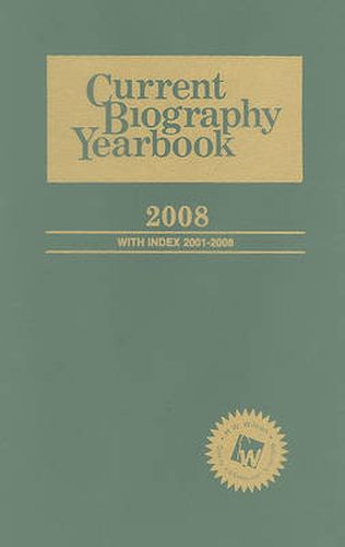 Cover image for Current Biography Yearbook 2008