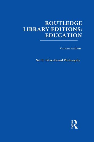 Cover image for Routledge Library Editions: Education Mini-Set E: Educational Psychology 10 vol set