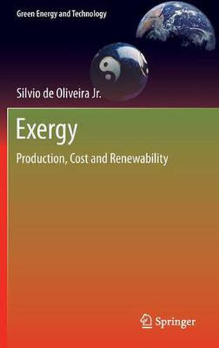 Cover image for Exergy: Production, Cost and Renewability