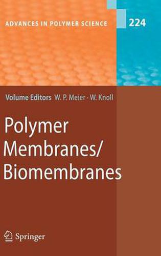 Cover image for Polymer Membranes/Biomembranes