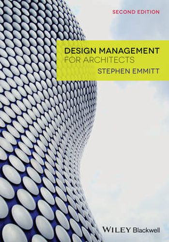 Cover image for Design Management for Architects 2e
