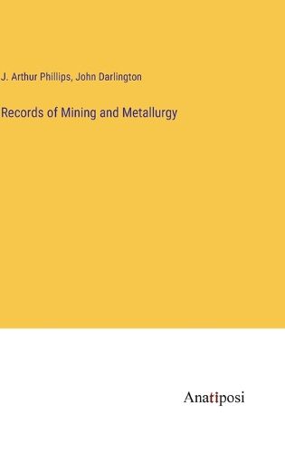 Cover image for Records of Mining and Metallurgy