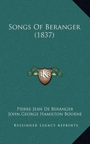 Songs of Beranger (1837)