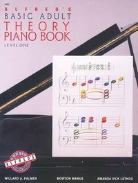 Cover image for Alfred's Basic Adult Piano Course Theory Piano 1