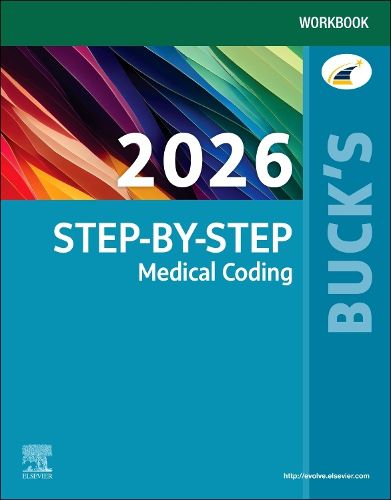 Cover image for Buck's Workbook for Step-by-Step Medical Coding, 2026 Edition