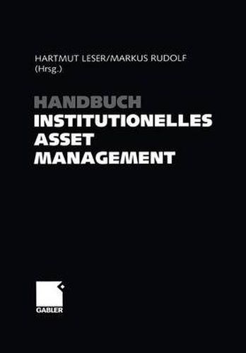 Cover image for Handbuch Institutionelles Asset Management