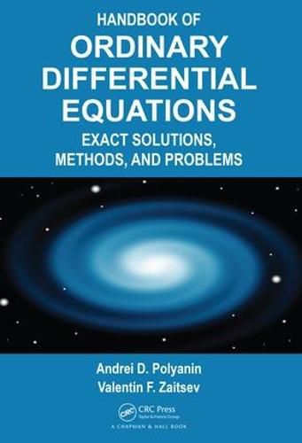 Cover image for Handbook of Ordinary Differential Equations: Exact Solutions, Methods, and Problems