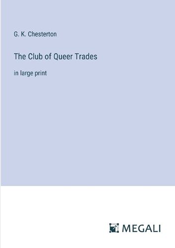 Cover image for The Club of Queer Trades