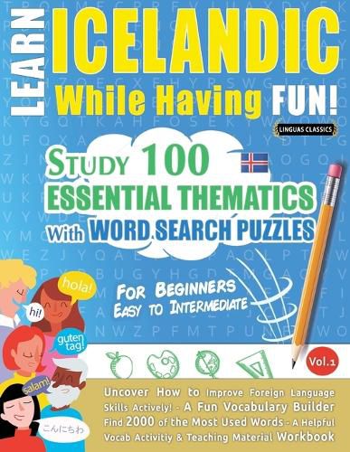 Cover image for Learn Icelandic While Having Fun! - For Beginners