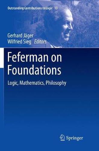 Cover image for Feferman on Foundations: Logic, Mathematics, Philosophy