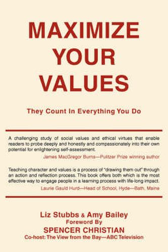 Cover image for Maximize Your Values