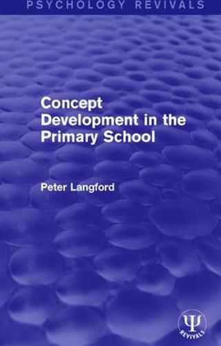 Cover image for Concept Development in the Primary School