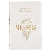 Cover image for Gift Book Mr. & Mrs. White Faux Leather
