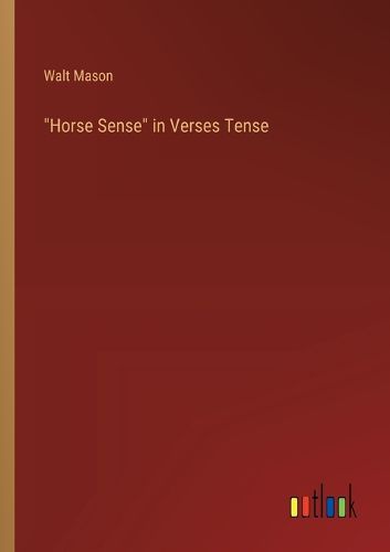 Cover image for "Horse Sense" in Verses Tense