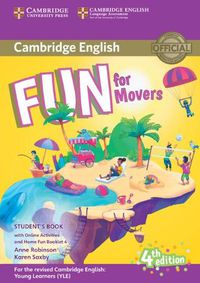 Cover image for Fun for Movers Student's Book with Online Activities with Audio and Home Fun Booklet 4