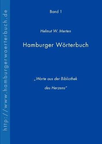 Cover image for Hamburger Woerterbuch: Worte aus der Bibliothek des Herzens