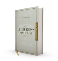 Cover image for NIV, Upside-Down Kingdom Bible, Hardcover, Gray, Comfort Print