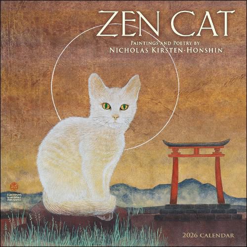 Cover image for Zen Cat 2026 Wall Calendar