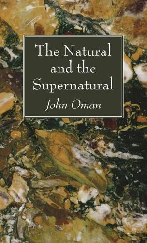 Cover image for The Natural and the Supernatural