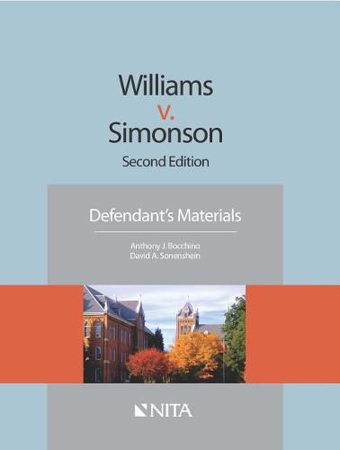 Williams V. Simonson: Defendant's Materials