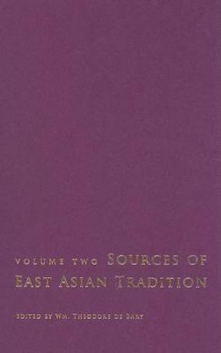 Cover image for Sources of East Asian Tradition: The Modern Period