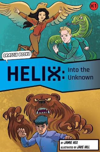 Cover image for Helix: Into the Unknown (Graphic Reluctant Reader)