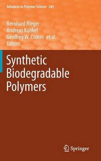 Cover image for Synthetic Biodegradable Polymers