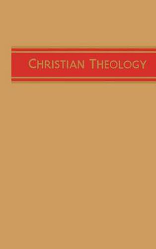 Cover image for Christian Theology, Vol. 1