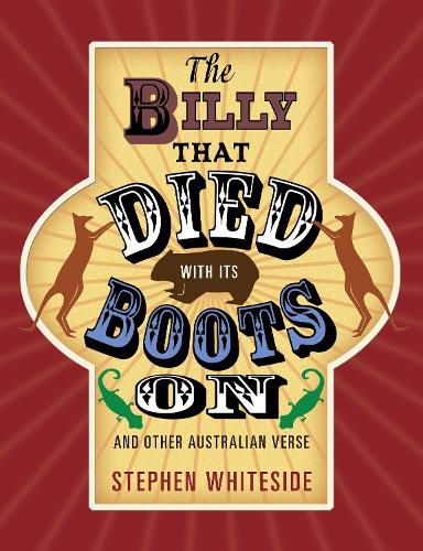 Cover image for The Billy that Died with its Boots On and Other Australian Verse