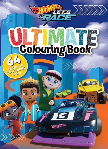 Cover image for Hot Wheels Let's Race: Ultimate Colouring Book (Mattel)