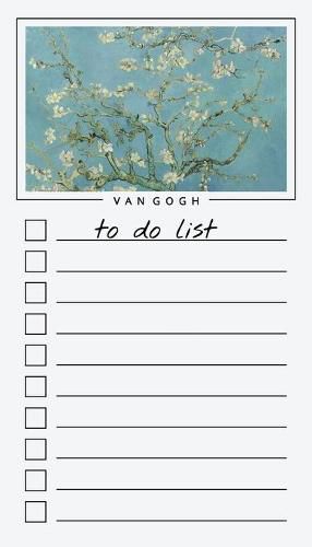 Cover image for To Do List Notepad: Van Gogh Paintings, Checklist, Task Planner for Grocery Shopping, Planning, Organizing