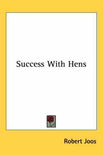 Cover image for Success with Hens
