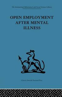 Cover image for Open Employment after Mental Illness